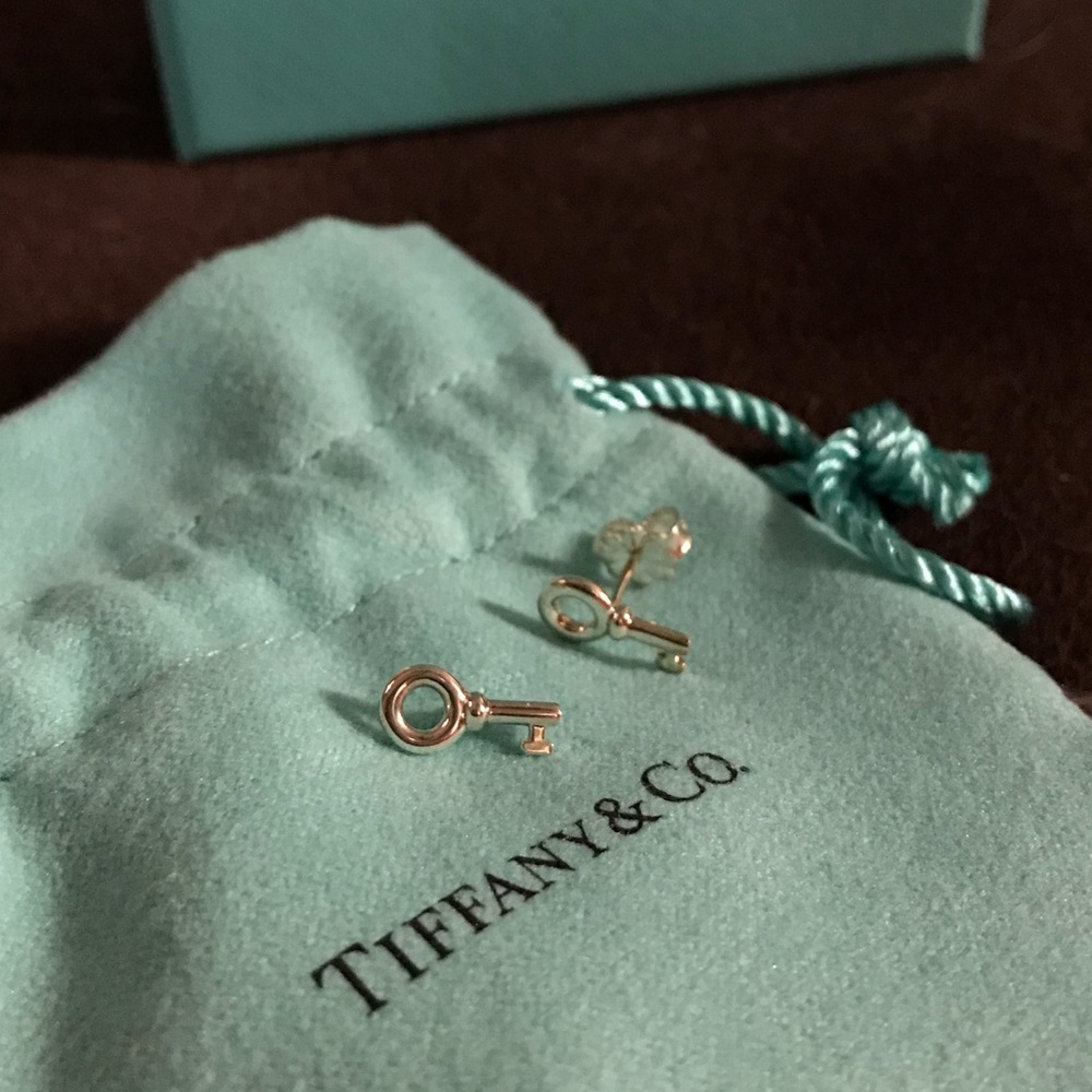 Tiffany & Co Key Earrings
